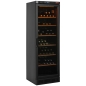 Preview: Ventilated wine cellar, 380 liters, BLACK