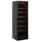 Preview: Ventilated wine cellar, 380 liters, BLACK