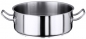 Preview: Cooking pot, satin polished, with cool grip handles, 7mm sandwic