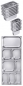 Preview: Contacto GN Containers, GN 2/3, stainless steel, heavy gauge