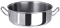 Preview: Cooking pot, mirror polished, with grip handles, 8mm sandwich ba