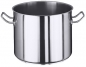 Preview: Contacto Cooking pot, satin polished, with grip handles, 7mm san