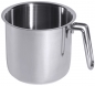 Preview: Milk Pot, mirror polished, with hollow handle and pouring edge