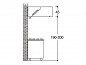 Preview: Wall box hood, with lights, Series 1400, 3000mm length