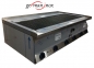 Preview: Electric rust roasting tin ERDT-1200-K from HAKA, 1200 x 650 x 350 mm