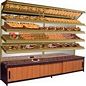 Preview: PASTRY DISPLAY WALL UNIT, Virginia 2.3, 2300x630x2350mm