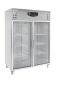 Preview: REFRIGERATOR SS 2 GLASS DOORS