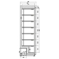 Preview: FREEZER WHITE 1 DOOR