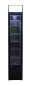 Preview: GLASS DOOR REFRIGERATOR NARROW BLACK