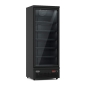 Preview: FREEZER 1 GLASS DOOR BLACK JDE-600F BL