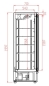 Preview: GEFRIERSCHRANK 3 GLASTÜREN SVO-1530F