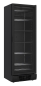 Preview: FREEZER 1 GLASS DOOR BLACK 382 LITERS