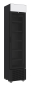 Preview: REFRIGERATOR 1 GLASS DOOR BLACK 232 LITER