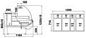 Preview: Heated Display ALBERTA 2 B 1.4, 1370 x 1165 x 1230 +/-10mm