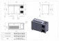 Preview: Beer bar, with 1 basin right, 2 doors, 1600x700x970mm NK-GE 160R1