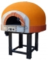 Preview: Gas pizza oven G160K-B0, dome with silicone coating, 195 pizzas á Ø 30 cm per hour, fixed & unheated baking surface, weight 2.150 kg