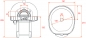 Preview: Gas pizza oven G140K-B0, dome with mosaic stones, 150 pizzas á Ø 30 cm per hour, fixed & unheated baking surface, weight 1,800 kg