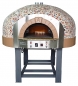 Preview: Gas pizza oven G160K-B0, dome with mosaic stones, 195 pizzas á Ø 30 cm per hour, fixed & unheated baking surface, weight 2.150 kg