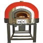 Preview: Gas pizza oven G160K-BF, dome with silicone coating, 195 pizzas á Ø 30 cm per hour, fixed & heated baking surface, weight 2.150 kg