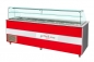 Preview: Gastro 2000mm refrigerated display case salad display case with glass top for Gastro Profi line
