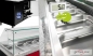 Preview: Gastro 2000mm refrigerated display case salad display case with glass top for Gastro Profi line