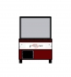 Preview: Gastroline | Bistroline refrigerated display case with forced air cooling 1260x910x902