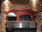 Preview: Wood pizza oven DR120, brick style, 135 pizzas á Ø 30 cm per hour, rotating and unheated baking surface, weight 1,950 kg