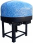 Preview: Hybrid pizza oven MIX85RK with wood and gas, dome with mosaic stones, 75 pizzas á Ø 30 cm per hour, rotating and unheated baking surface, weight 950 kg