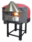 Preview: Hybrid Pizzaofen MIX85RK mit Holz und Gas, Kuppel mit Silikonbeschichtung, 75 Pizzen á Ø 30 cm pro Stunde, Gewicht 950 kg
