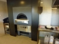 Preview: Gas pizza oven GR160S-B0, metal housing with brick elements, 270 pizzas á Ø 30 cm per hour, rotating and not separately heated baking surface, weight 2.300 kg