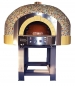 Preview: Gas pizza oven G140K-B0, dome with mosaic stones, 150 pizzas á Ø 30 cm per hour, fixed & unheated baking surface, weight 1,800 kg