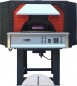 Preview: Gas pizza oven GR120C-BF, metal casing with brick elements, 135 pizzas á Ø 30 cm per hour, rotatable and separately heated baking surface, weight 1,600 kg