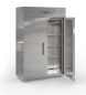 Preview: 2 door refrigerator (144x83 cm) in the color silver