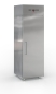 Preview: 1 door refrigerator (74x83 cm) in the color silver