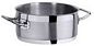 Preview: Contacto Cooking pot, satin polished, with sandwich base up to 3