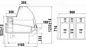 Preview: Refrigerated counter ALBERTA 2/1.1W-mod/C, 960x1165x1230+/-10mm