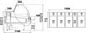 Preview: Refrigerated counter ALBERTA 2/2.1W-mod/A, 1920x1165x1230+/-10mm