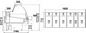 Preview: Refrigerated counter ALBERTA 2/2.1W-mod/C, 1920x1165x1230+/-10mm