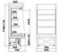 Preview: Open Merchandisers PIONIER 0.8, 840x705x1750+/-10mm