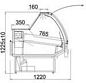 Preview: Refrigerated counter ALASKA 2.1W-mod/A DRE, 1920x1220x1225mm