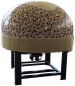Preview: Wood pizza oven DR120K, dome with mosaic stones, 135 pizzas á Ø 30 cm per hour, rotating and unheated baking surface, weight 1,950 kg