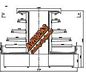 Preview: Refrigerated rack, Ø2100mm, height 1550mm