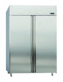 Refrigerator, two-doors, 1400 liters, GN 2/1, 1420x800x2000mm
