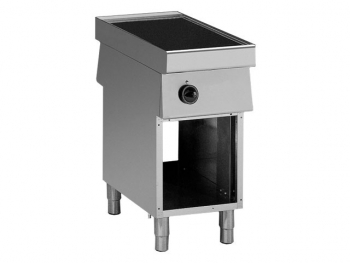 Modular Ceramic ranges, 2 plates, 5,9 KW, 400x1100x850mm