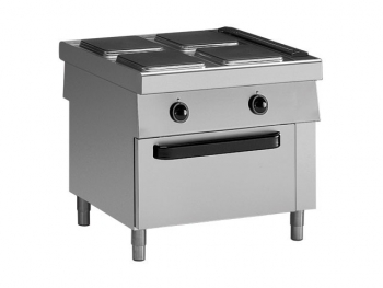 Modular Electric ranges 4-plate, with electric oven, 900x1100x85