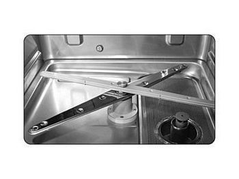 Digital-Dishwasher, with drain p./water s., 400V, 605x605x850mm