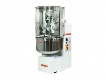 Dive kneading machine, 140 liters, 3,7 kW, 710x1020x1660mm