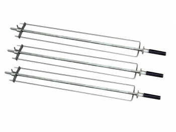 Gas-Chicken grill, 18 Chicken, 16 kW, 1098x480x820mm