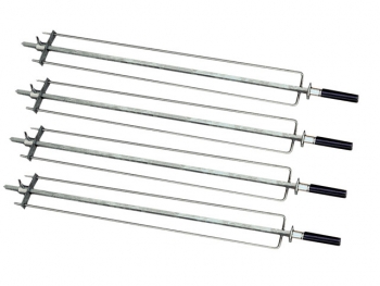 Gas-Chicken grill, 24 Chicken, 21 kW, 1098x480x1000mm