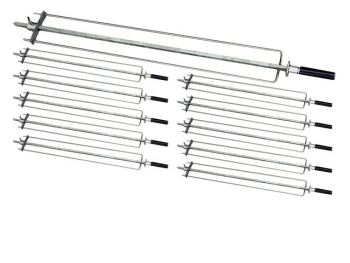 Electric-Chicken grill, 66 Chicken, 28,8 kW, 1098 x 660 x 1860mm